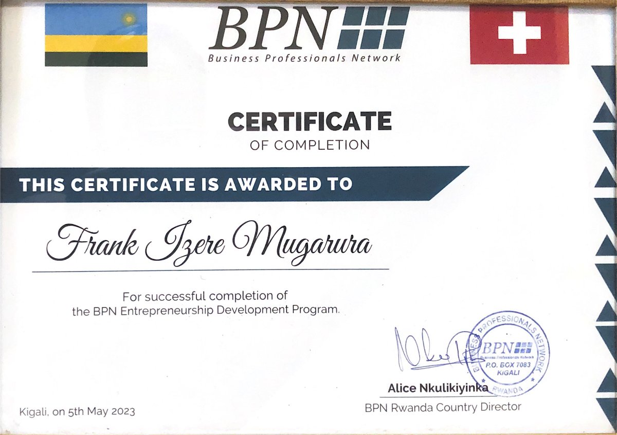 BPN certificate