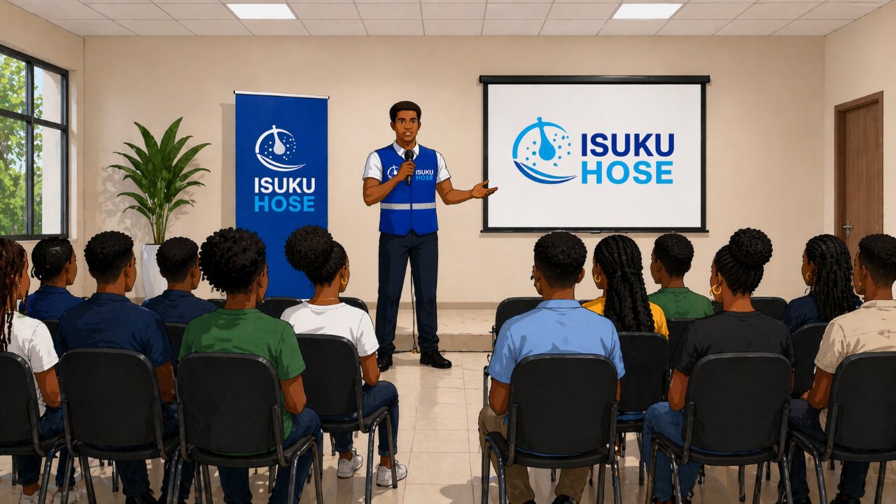 ISUKU HOSE hygiene seminar, RBC public health campaign